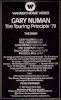 Gary Numan The Touring Principle Reissue Betamax Tape 1981